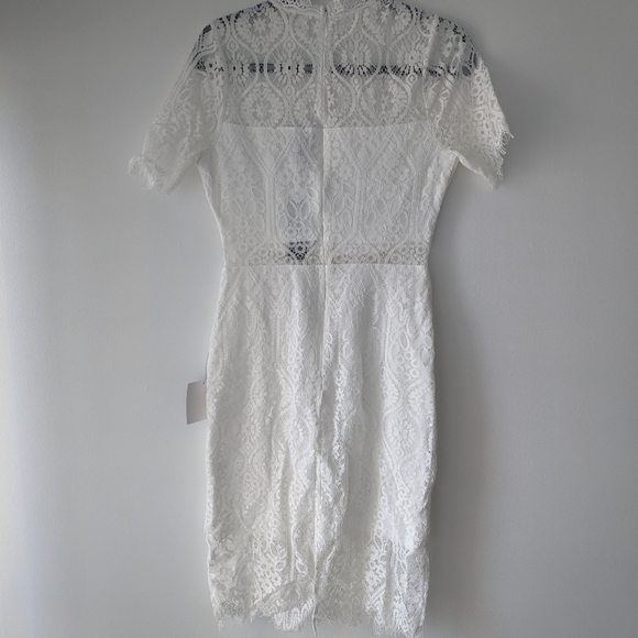Lulus White Lace Dress - Picture 5 of 6